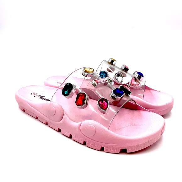 Rugged Jewels Slide in Pink - Picture 4 of 8